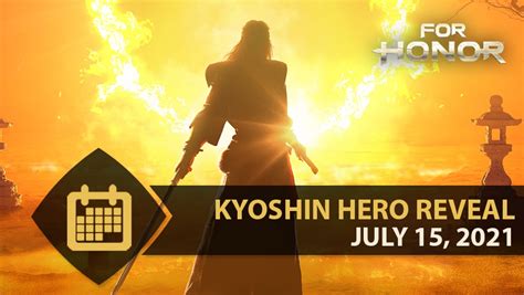 kyoshin for honor|For Honor – The Kyoshin Hero Revealed, PLAYABLE JULY 22。